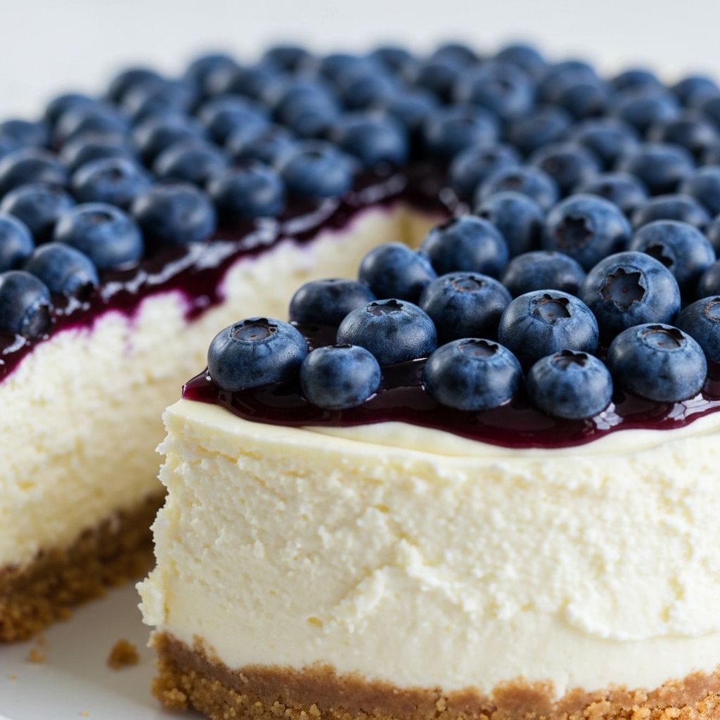 Azure Blueberry Cheesecake